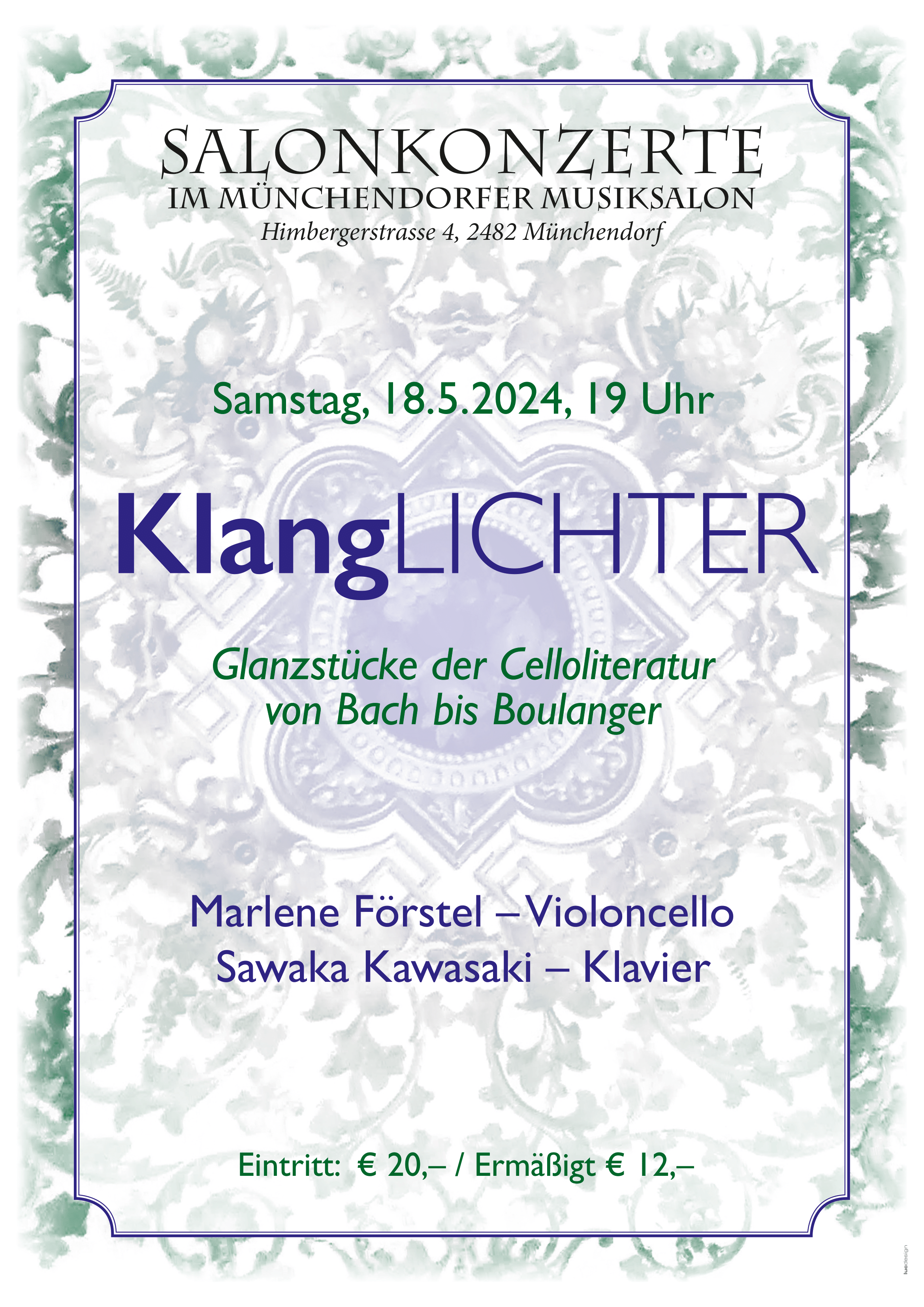 Plakat KlangLICHTER